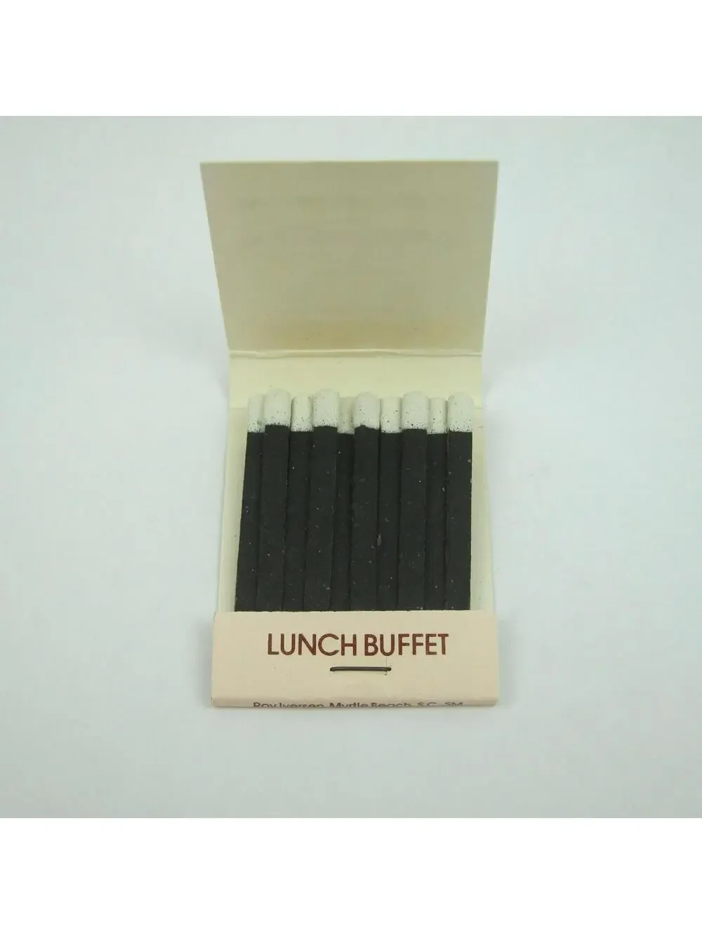 3 Vintage Matchbooks Swamp Fox, Goody's, Lands Inn Myrtle Beach South Carolina